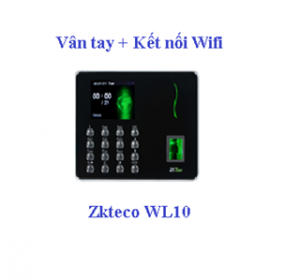 Máy chấm công vân tay ZKTeco WL10 ( kết nối Wifi)