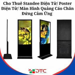 Cho Thuê Standee Điện Tử/ Poster Điện Tử/ Màn Hình Quảng Cáo Chân Đứng Cảm Ứng Sự Kiện Chuyên Nghiệp Tại Hà Nội